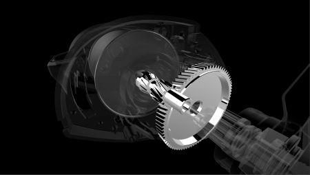 ENGRANAJE PRINCIPAL DE ACERO INOXIDABLE